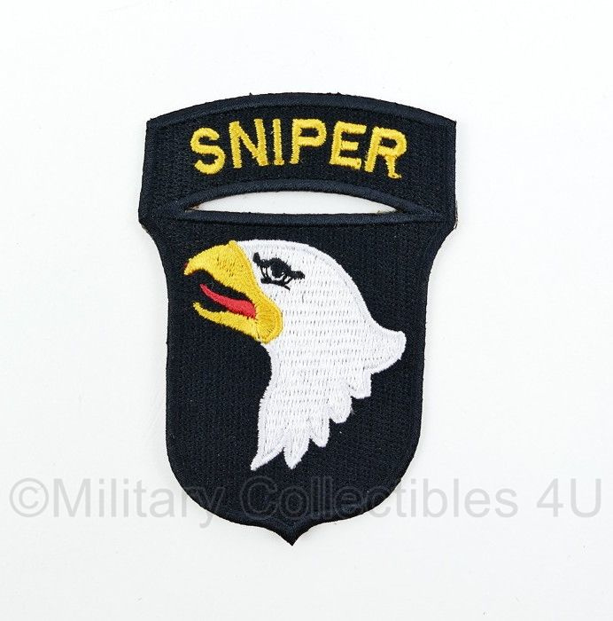 WO2 US Army 101st Airborne Division "Sniper" patch - 8,4 x 6 cm