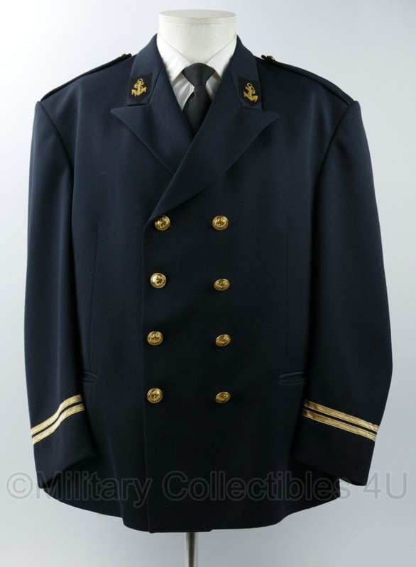 Beven Kwalificatie teksten KM Koninklijke Marine uniform jas - maat Large - gedragen - origineel | KM  Kleding Blauw | Military Collectibles 4U