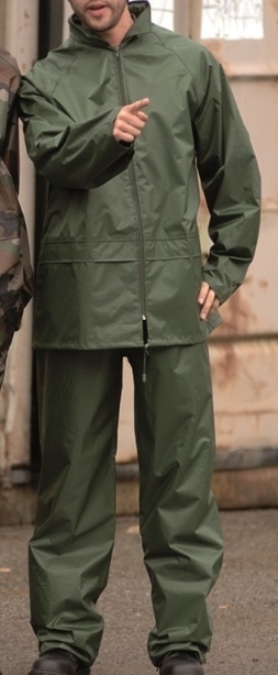 schaduw Centrum Beschrijvend Regenpak - jas met broek - groen | Regenkleding & poncho's | Military  Collectibles 4U