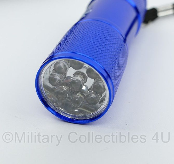 spreker Leeg de prullenbak Trouw Nederlandse Politie zaklamp in doosje - blauw - 8,5 x 2,5 cm - nieuw -  origineel | Lampen | Military Collectibles 4U