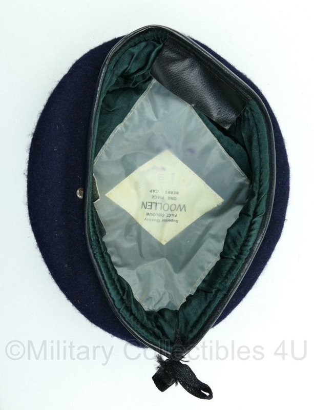 Britse leger blauwe baret Woolen piece beret cap - Maat - Origineel | Baretten | Military Collectibles 4U