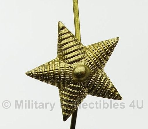 Russische rang ster goud - metaal - 22mm breed - origineel