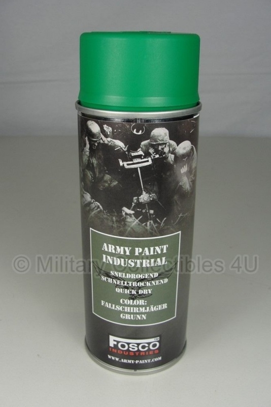 jogger geur opleiding Spuitbus verf Fosco 400ml - Fallschirmjäger groen | (Spuit) verf | Military  Collectibles 4U