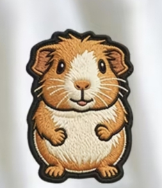 Opstrijkpatroon Strijk patch cavia