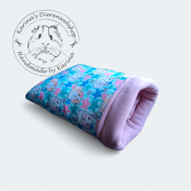 Handgemaakte Slaapzak Deluxe  " Cavia Print Stars "