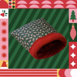 Handgemaakte Slaapzak XL Deluxe  Kerst Cavia’s Charlie & Benben van RoosjeRosalie Design