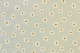Madeliefjes fleece    (meerprijs voor fleece liner / pee pad in deze kleur  OP=OP