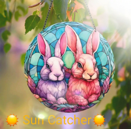Sun Catcher raamhanger Konijn