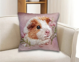 Kussensloop kussenhoes Cavia roze
