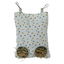 Zolux Hooizak Cosy Gestipt Wit - 2 gaten