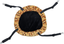 hangmand knaagdier pluche luipaard , 25 cm.