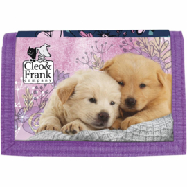 Cleo & Frank Portemonnee Puppy Friends