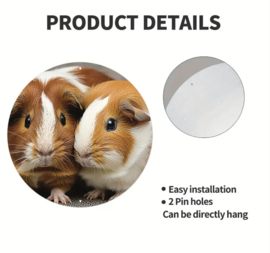 Cavia Bord (een cavia) aluminium