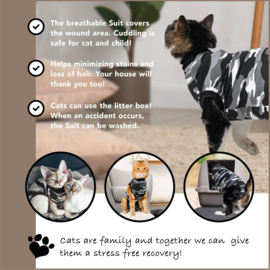 Recovery Suit Cat Z Camo Black XXXS