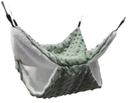 Hangmat dubbel oud groen