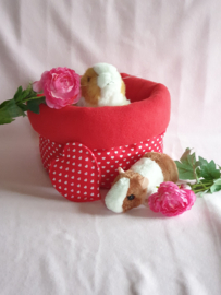 Cuddle Cup Mand " hartjes "  VALENTIJN