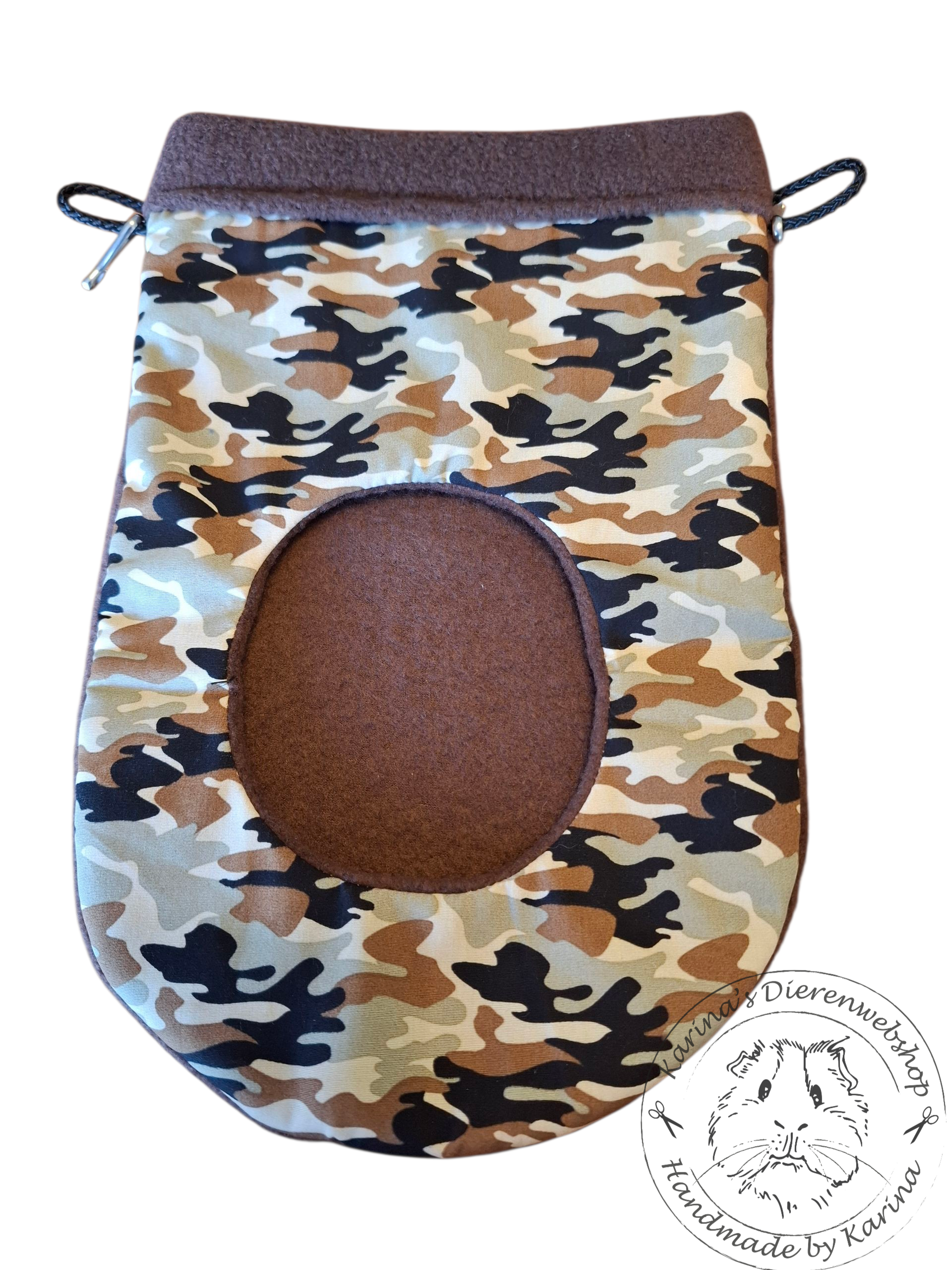 Hooizak Deluxe  " Camouflage Bruin "