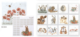 'The Country Set' Birthday Calendar - Verjaardags kalender Wrendale Designs