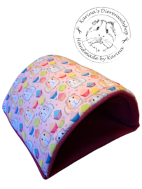 Slaap Tunnel " Cavia Print Cupcakes "