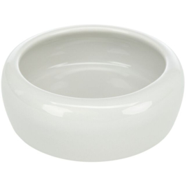 Voer / waterbak met afgeronde rand