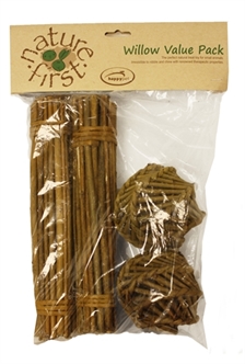 Happy Pet Wilg Value Pack 2 Sticks / 2 Balls