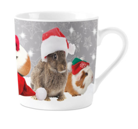 Mok Xmas Cavia's en konijnen