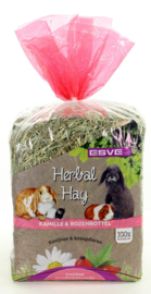 Herbal Hay Kamille & Rozenbottel 500 gram (roze)