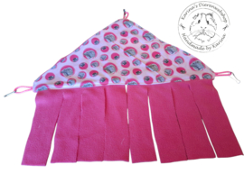 Schuil hoek hangmat  " Ratjes Pink " Roosje Rosalie ®