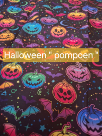 Vrijstaande Hangmat Set staander met schuil hangmat / tunnel  HALLOWEEN " pompoen "