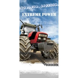 Strandlaken Extreme Power Rode Tractor - 70 x 140 cm