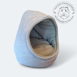 Theemuts XL " geometrisch oud groen "