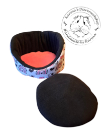 Snuggle bed  " cow love " met extra kussen