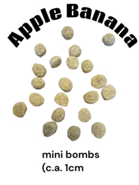 Karina's Apple Banana mini bombs 50 gram   (appel banaan)