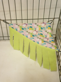 Schuil hoek hangmat Cavia Print Ananas