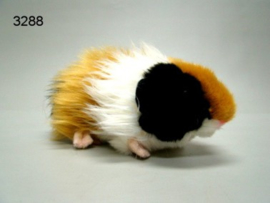 Pluche knuffel Cavia Langhaar 3kleur