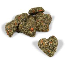 JR Farm knaagdier Grainless mini hartjes, 150 gram