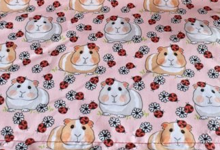 Hangmat  "knaagdier"  XL .... Cavia  Print Lieveheersbeestje