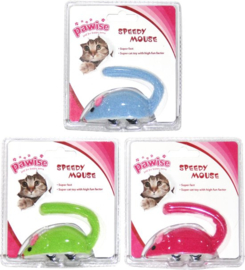 Pawise Speedy Mouse - kattenspeelgoed