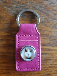 Leren Sleutelhanger Chunk Cavia 2