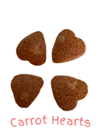 Karina's  Carrot Hearts 50 gram