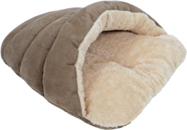 slaapzak bruin.beige, 45 cm.
