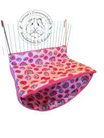 Dubbele Relax Hangmat XL " Ratjes Pink " Roosje Rosalie