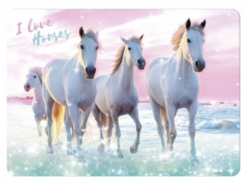 I Love Horses placemat