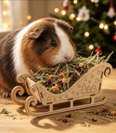 Voerbak  Arreslee Kerst