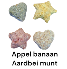 Karina's  Appel Banaan Aardbei Munt Mix 50 gram