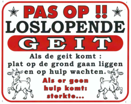 Loslopende Geit