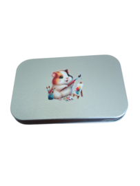 Opbergblikje Cavia schilderen