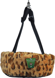 hangmand knaagdier pluche luipaard , 25 cm.