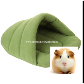 Slaapzak fleece limegroen