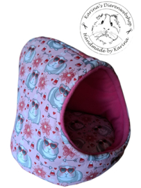 Theemuts XL   " cavia print ZOMER "